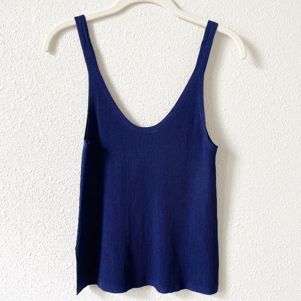 Steven Alan Todd Tank Blueberry Size P / XXS / XS Ribbed Minimalist Coastal